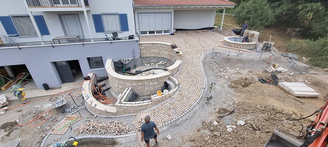 Gestaltungselement im Garten