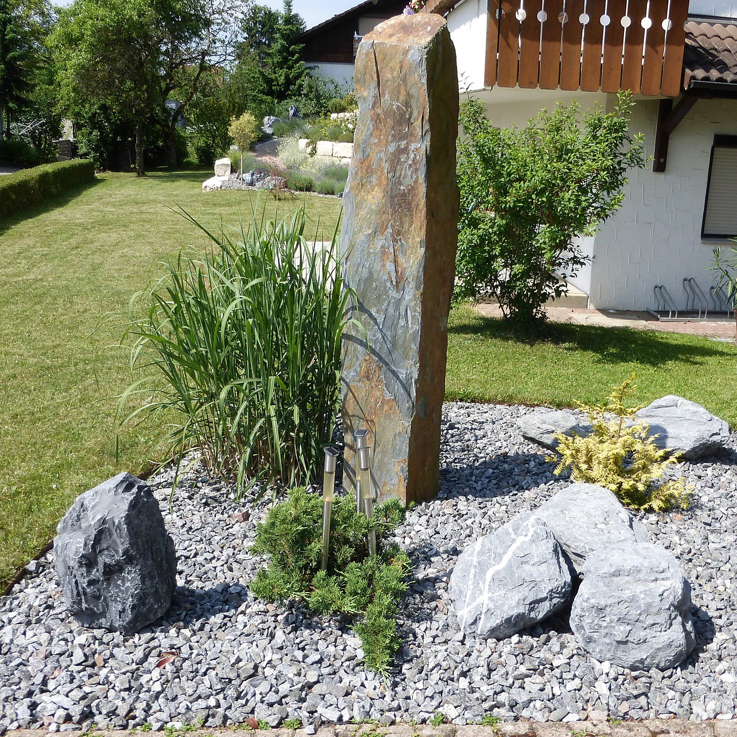 Natursteinmauer